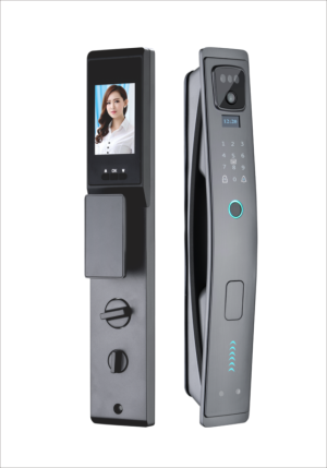 KHÓA CỬA VÂN TAY HUBERT HB CG79 NANO GRAY