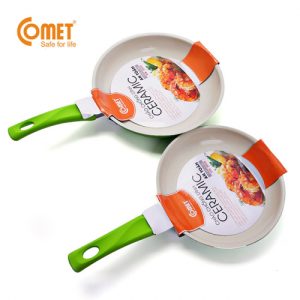 Chảo CERAMIC chống dính COMET CH11-16cm-Xanh Lá