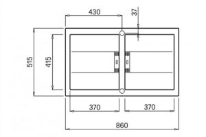 chau da malloca smart k 450 king home 6 - Chậu Đá Malloca SMART K-450