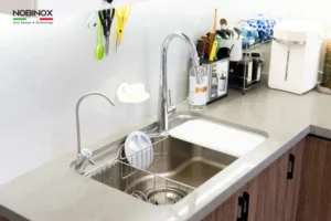 chau rua bat 1 ho nobinox rosa nn975d 16 qlbynxic 1 - CHẬU RỬA BÁT NOBINOX ROSA NN975D