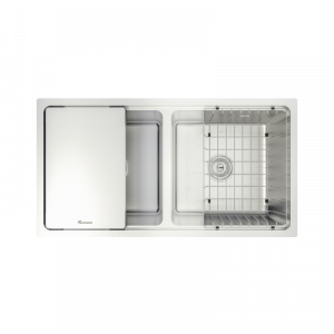 chau rua bat 2 ho chong xuoc KN8646dub Dekor 500x500 1 - Chậu rửa bát Konox KN8646DU Dekor