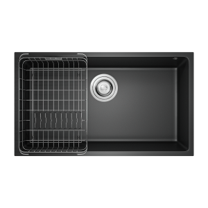 Chậu đá Konox Granite Sink Naros 760S – Black