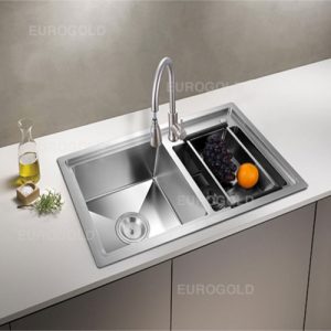 Chậu rửa bát inox 304 Eurogold EUP18246