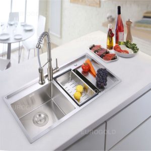 Chậu rửa bát inox 304 Eurogold EUP39648