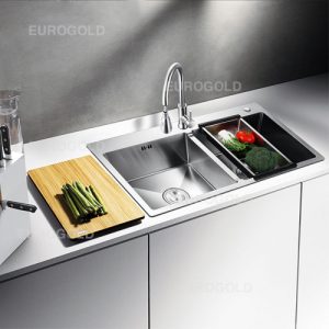 Chậu rửa bát inox 304 Eurogold EUS18245