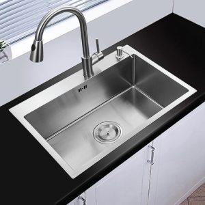 chau rua bat inox 304 kaff kf hm6045 1604410467 0 - Chậu rửa bát inox 304 KAFF KF-HM6045
