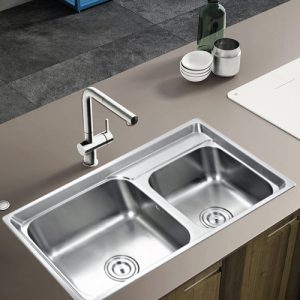 Chậu rửa bát inox 304 KAFF KF-M8245GHR