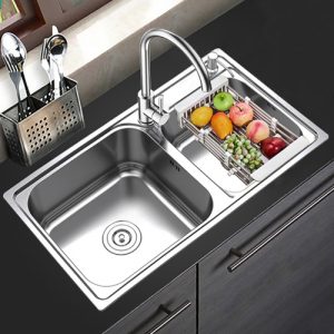 chau rua bat inox 304 kaff kf p8143 1604546323 4 - Chậu rửa bát inox 304 KAFF KF-P8143