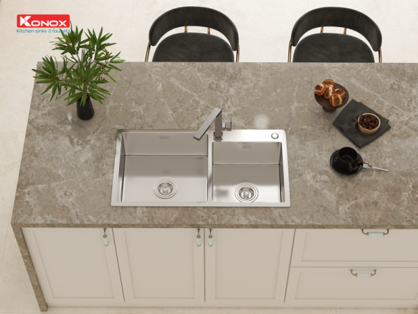chau rua bat kn8248do voi rua bat kn1209 5 800x600 1 - CHẬU RỬA CHÉN BÁT KONOX KN8245DOSiphon, giá úp bát inox chau rua bat kn8248do voi rua bat kn1209 5 800x600 1 - CHẬU RỬA CHÉN BÁT KONOX KN8245DOSiphon, giá úp bát inox