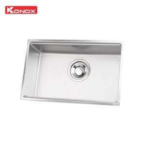 chau rua bat konox tari 7648sm 4 - Chậu rửa bát Konox Tari 7648SM