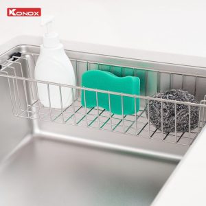 chau rua bat konox tari 8748sm 6 - Chậu rửa bát Konox Tari 8748SM