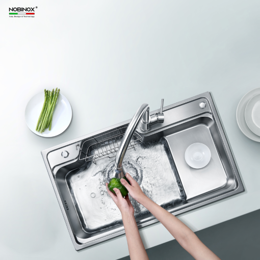 chau rua bat nobinox higon nh905 3 - Chậu rửa bát NoBiNox HIGON NH905