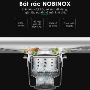 chau rua bat nobinox liken nl700 10 - Chậu rửa bát NoBiNox LIKEN NL700