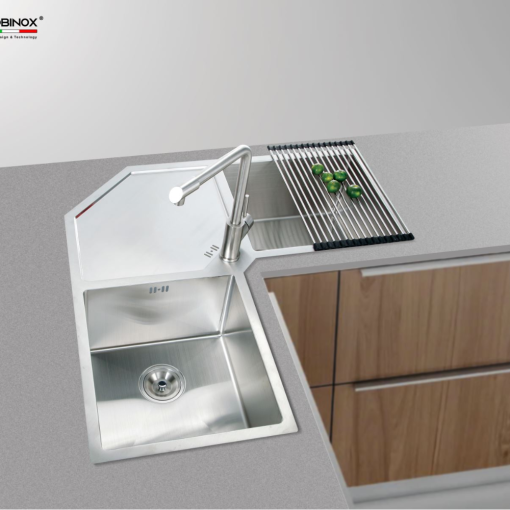 chau rua bat nobinox liken nl700 3 - Chậu rửa bát NoBiNox LIKEN NL700