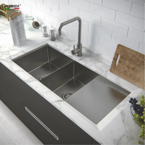 chau rua bat nobinox liken nl748 3 - Chậu rửa bát NoBiNox LIKEN NL748