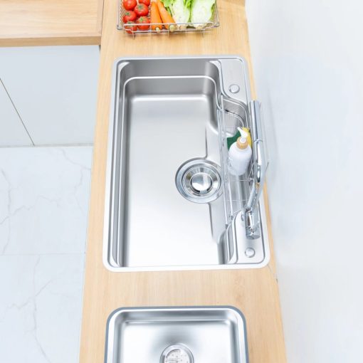 chau rua bat nobinox liken nl792d 4 - Chậu rửa bát NoBiNox LIKEN NL792D
