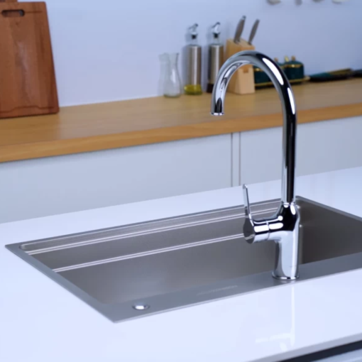 chau rua bat nobinox lira nj560d 6 - Chậu rửa bát NoBiNox LIRA NJ560D