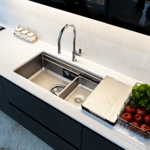 chau rua bat nobinox lira nj562d 10 - Chậu rửa bát NoBiNox LIRA NJ562D