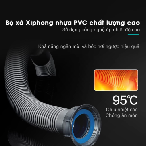chau rua bat nobinox lumia nj513b 1 - Chậu rửa bát NoBiNox LUMIA NJ513B