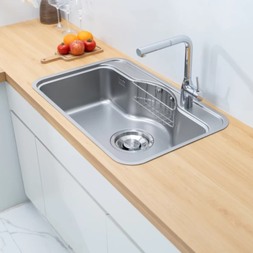 chau rua bat nobinox rosa nn975d 1 - Chậu rửa bát NoBiNox ROSA NN975D