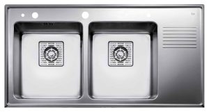 Chậu rửa Teka FRAME 2B 1/2D