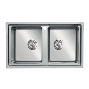 Turkey sink Beta 860Siphon, giá úp bát inox KONOX