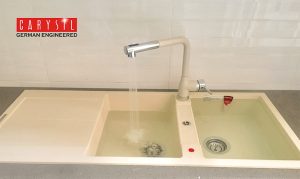 chau rua carysil enc1 mau champagne 1 - Chậu rửa Carysil ENC1 màu Champagne