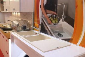 chau rua carysil jac1 mau champagne 5 - Chậu rửa Carysil JAC1 màu Champagne