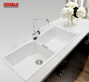 chau rua carysil lac1 mau arena 3 - Chậu rửa Carysil LAC1 màu Arena