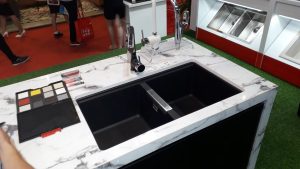 chau rua carysil lmc1 mau nera 1 - Chậu rửa Carysil LMC1 màu Nera