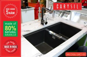 Chậu rửa Carysil LMC1 màu Nera