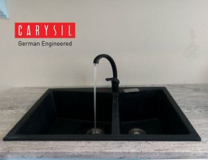 chau rua carysil lmc5 mau nera 1 - Chậu rửa Carysil LMC5 màu Nera