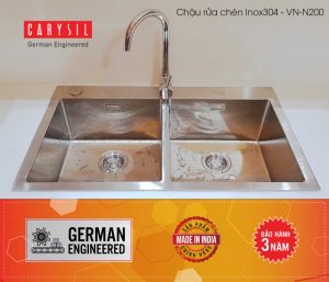 chau rua carysil vn n200 ic 8650 - Chậu rửa Carysil VN-N200 (IC-8650)
