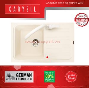 Chậu rửa Carysil WAL1 màu Champagne