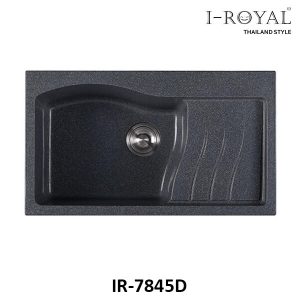 CHẬU RỬA CHÉN I-ROYAL1 HỘC ĐÁ NHÂN TẠO IR-7845D