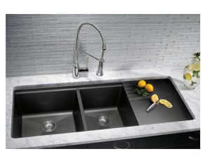 chau rua da nhap khau bosch mau den 7 - CHẬU RỬA BÁT BLANCO LEXA 8S ROCK GREY