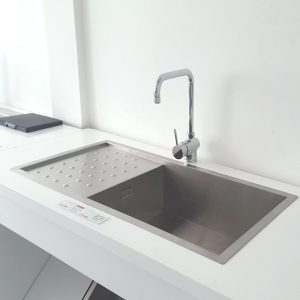 chau rua inox carysil ib p01 2 - Chậu rửa Carysil IP-D100 (IB-P01)