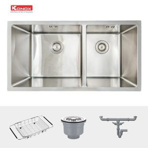 chau rua konox kn8144du 1 - Chậu rửa Konox KN8144DU