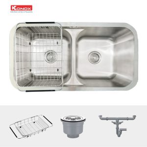 chau rua konox kn8246dua 2 - Chậu rửa Konox KN8246DUA