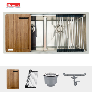 chau rua konox kn8745dub 1 - Chậu rửa Konox KN8745DUB