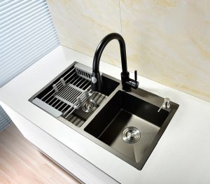 chau rua rosler rl 8245nl 11 - Chậu rửa Roslerer RL04-7843 Nano Lệch