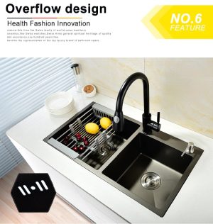 chau rua rosler rl 8245nl 7 2 - Chậu rửa Roslerer RL04-7843 Nano Lệch