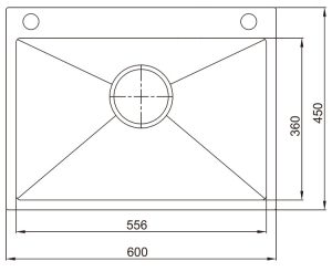 chau rua rosler rl01 6045 6 1 - Chậu rửa Roslerer RL01-6045
