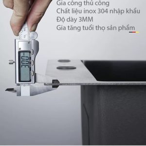 chau rua rosler rl04 688 nano can 7 - Chậu rửa Roslerer RL04-688 Nano cân