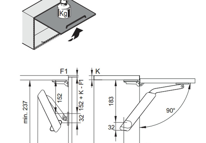 chuc nang giam chan 12 - Tay nâng Hafele Free Flap Xám, 2 tay nâng 372.39.500 chuc nang giam chan 12 - Tay nâng Hafele Free Flap Xám, 2 tay nâng 372.39.500