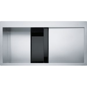FRANKE | Chậu rửa Inox CLV 214 RHD BK (127.0306.386)
