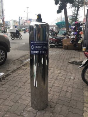 Cột lọc thô INOX xử lý nước nhiễm sắt