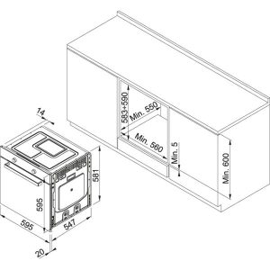 cr 982 m bk dct tft kt 2 2 - FRANKE | Lò nướng CR 982 M BK DCT TFT (116.0374.300)