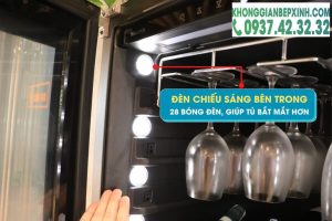 den tu ruou malloca mwc 180bg 21072612122351956 - Tủ rượu đứng độc lập hoặc âm tủ Malloca MWC-180BG