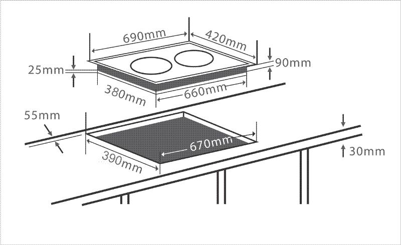 dih2000a - Bếp từ Chefs EH-DIH2000A dih2000a - Bếp từ Chefs EH-DIH2000A